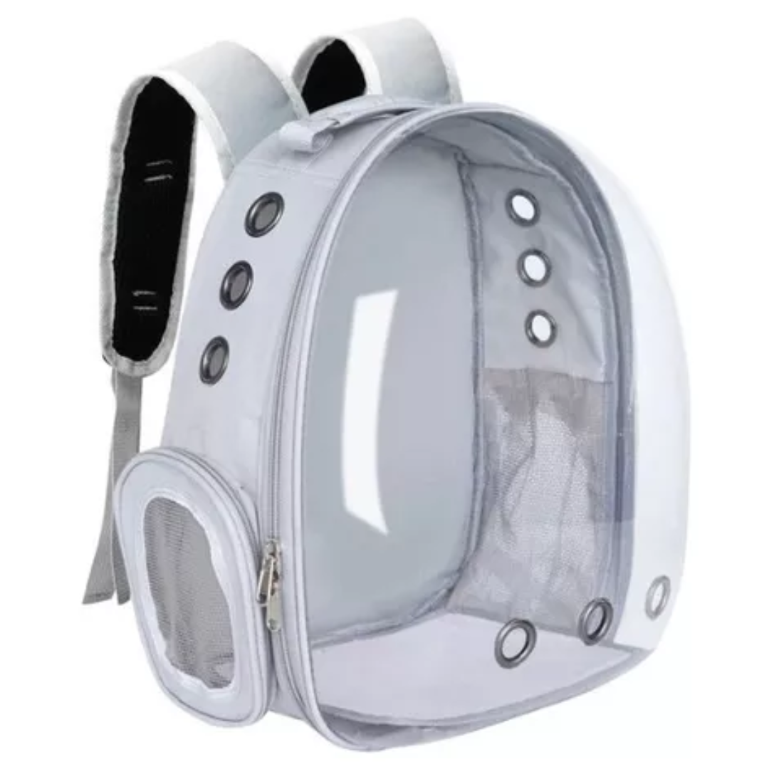 MALETA MORRAL MASCOTAS BURBUJA ORIFICIOS