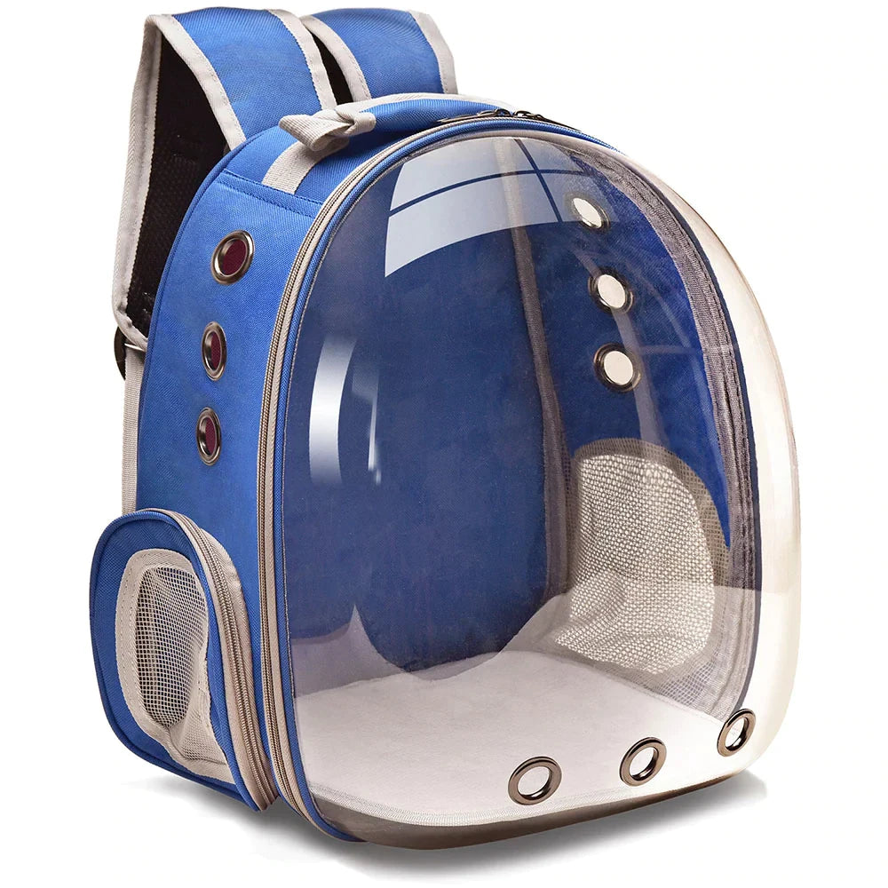 MALETA MORRAL MASCOTAS BURBUJA ORIFICIOS