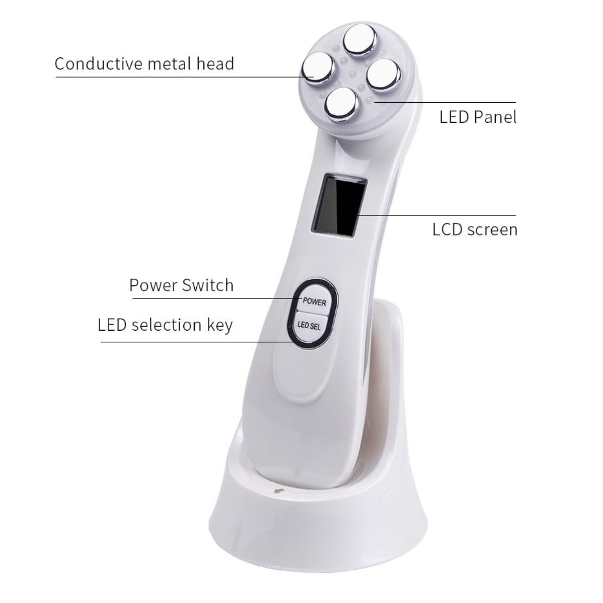 Masajeador Facial Ultrasónico Radiofrecu