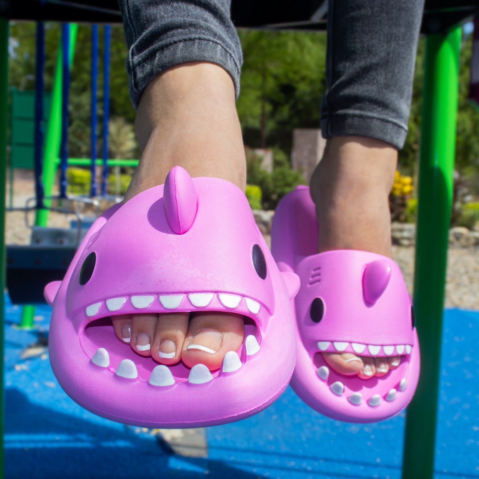 Pantuflas Sharkys Dama Cómodas De Moda