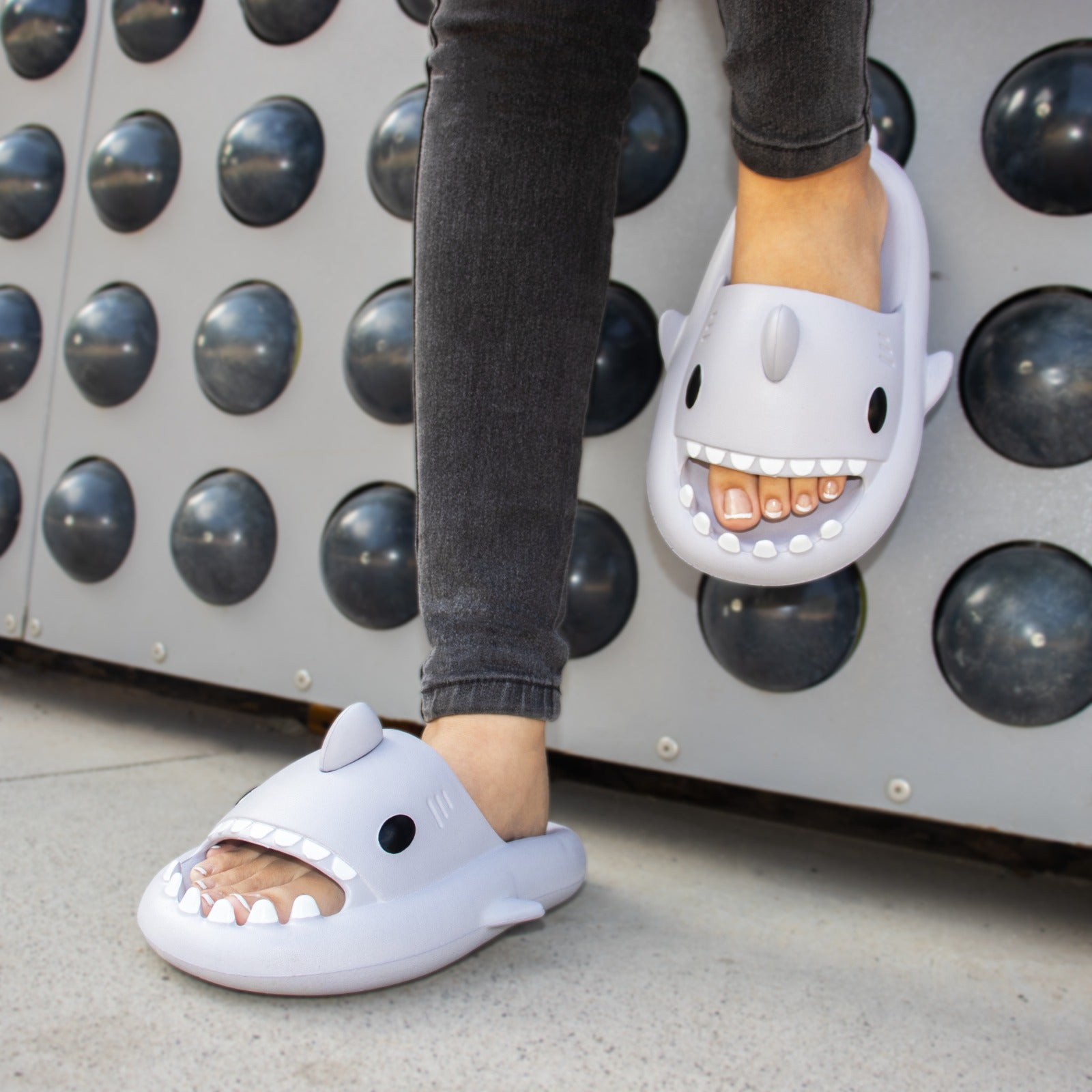 Pantuflas Sharkys Dama Cómodas De Moda