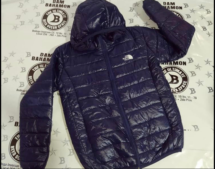 Chaqueta norface brillante hombre H136A