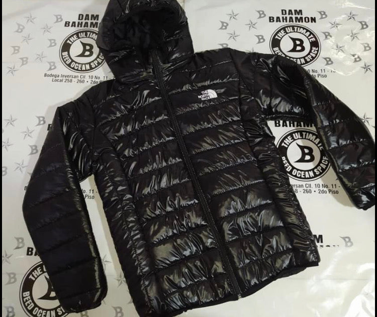 Chaqueta norface brillante hombre H136A