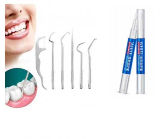 Lapiz dental + palillos dental