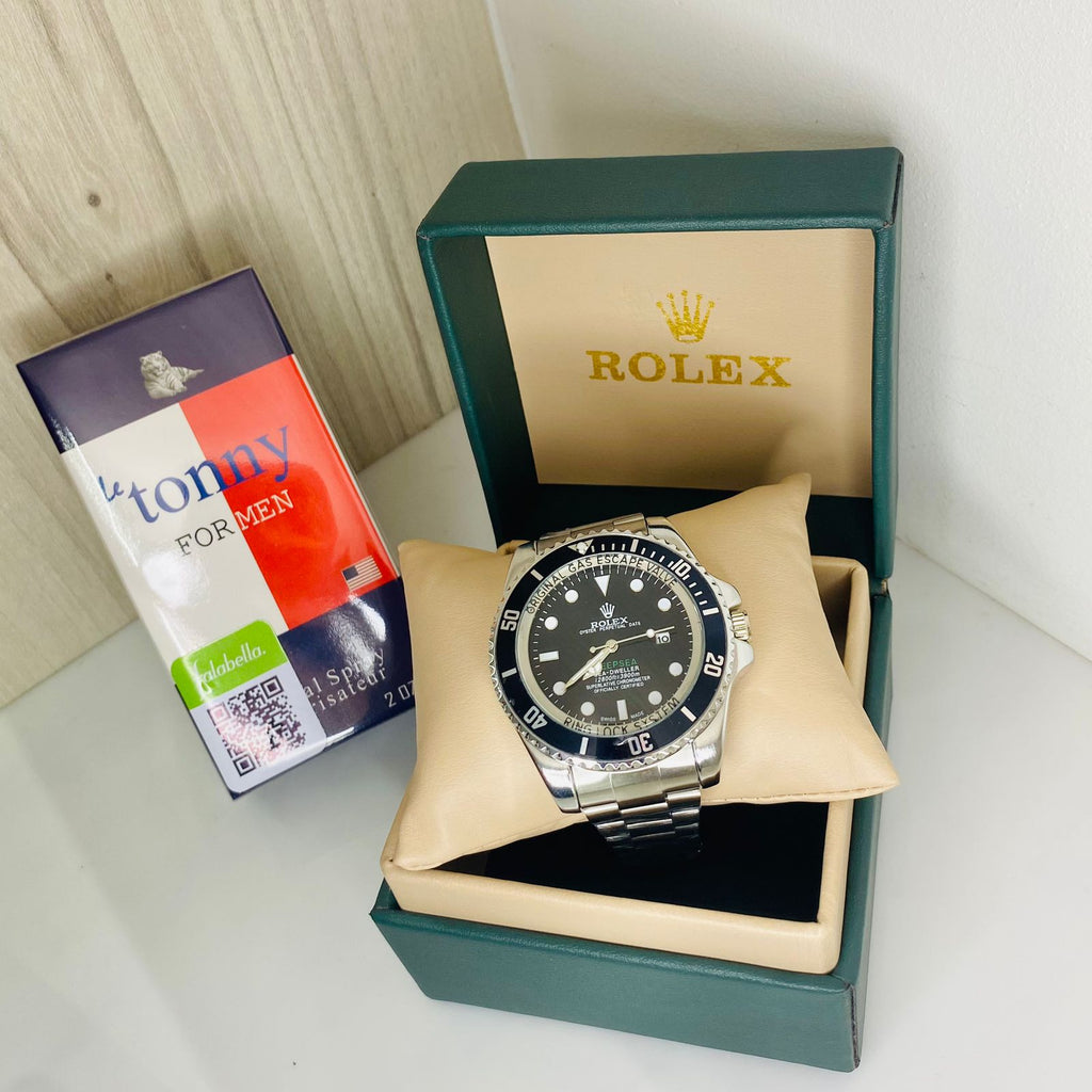 RELOJ ROLEX + PERFUME