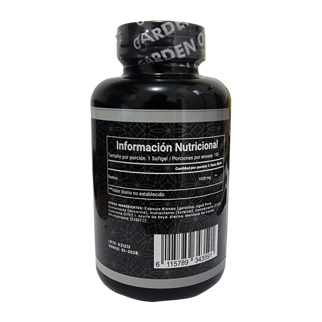 BIOTINA CON REGISTRO INVIMA