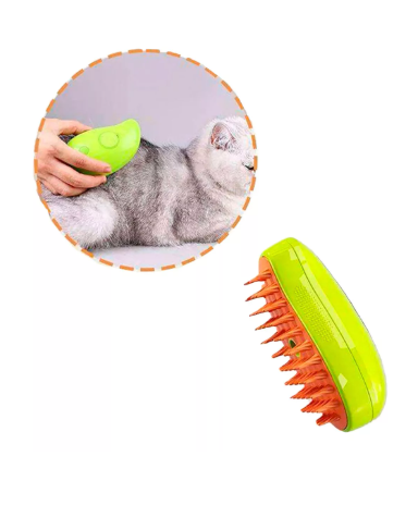 cepillo mascota humidificdor
