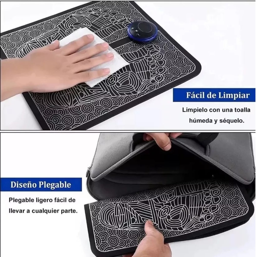 Tapete Masajeador Electro Estimulador