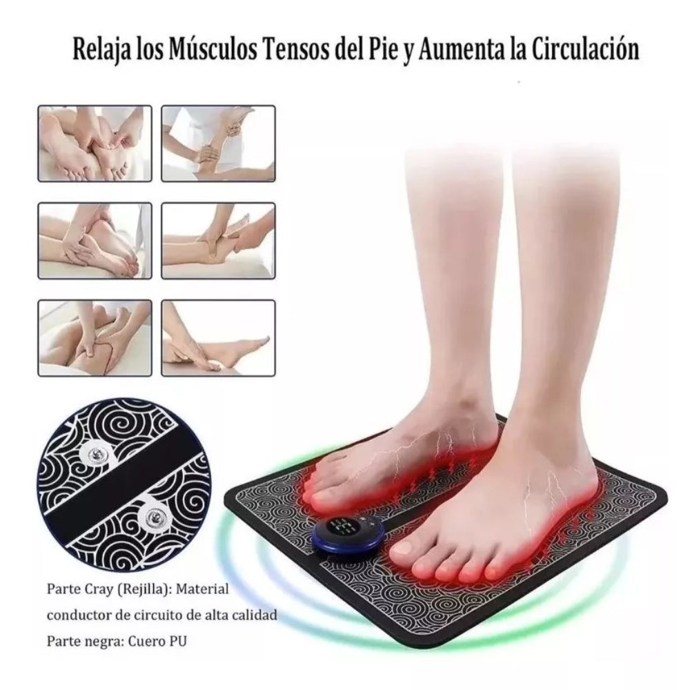 Tapete Masajeador Electro Estimulador