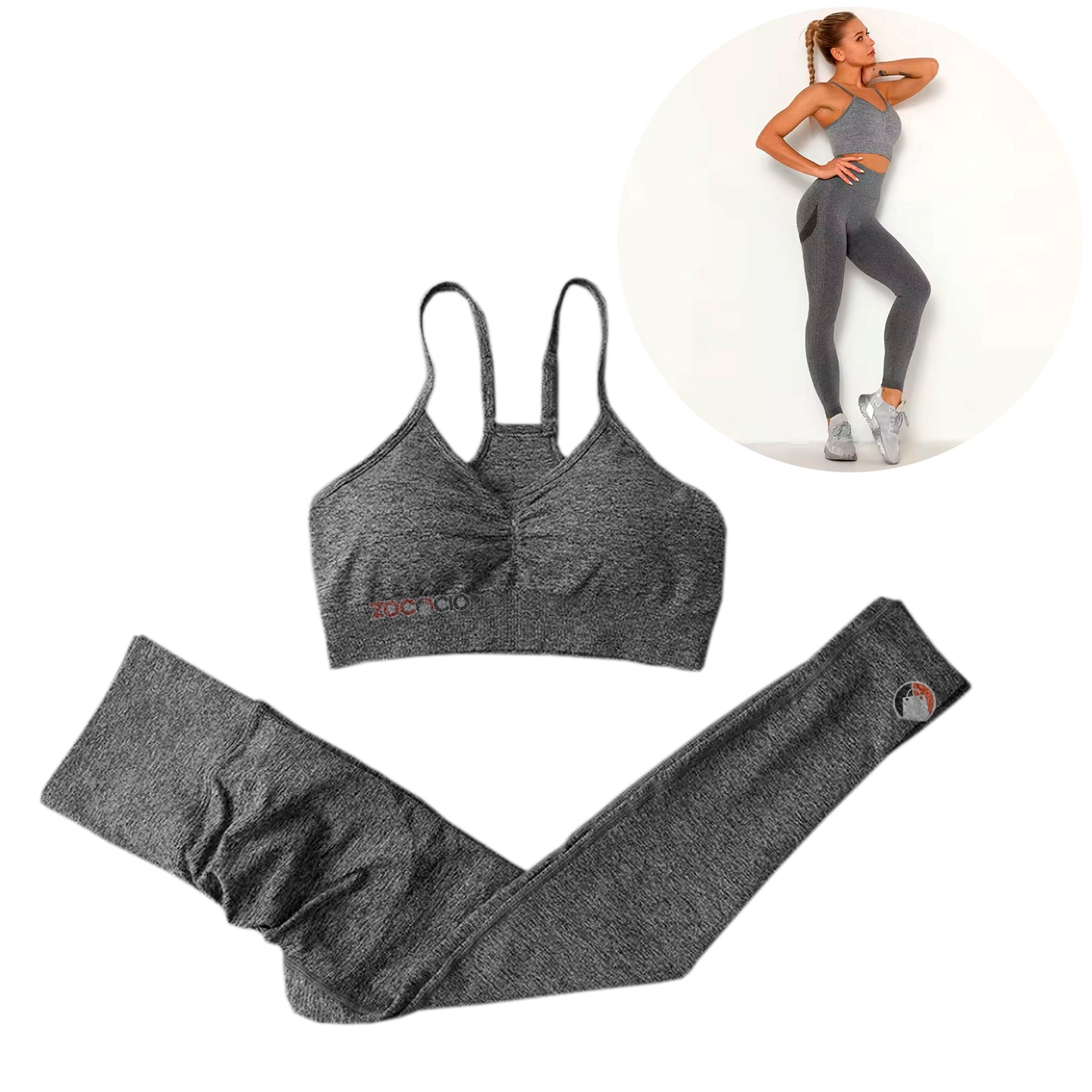 Conjunto Deportivo Largo Para Gym