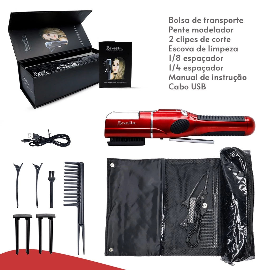 Maquina Quita Horquilla Recargable