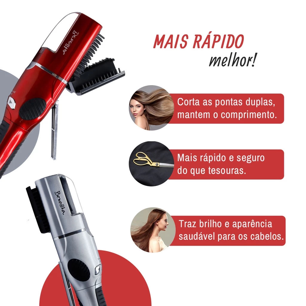 Maquina Quita Horquilla Recargable