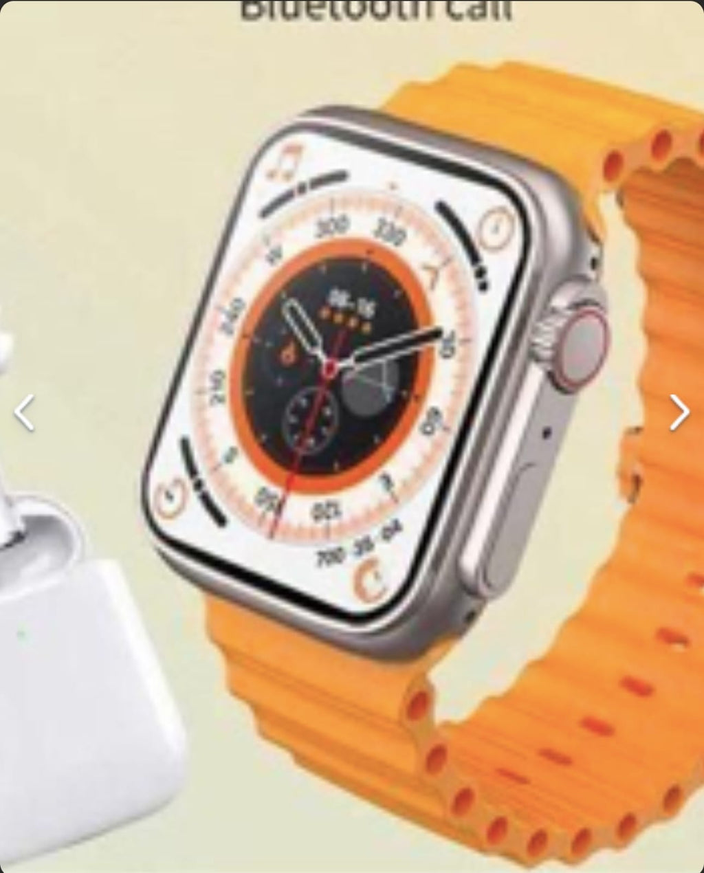 Combo audífonos y reloj inteligente