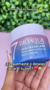 CREMA 7 BENEFICIOS  ACLARANTE BIOAQUA