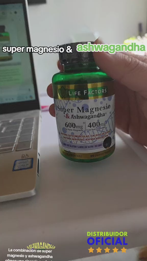 super  magnesio  y ashwagandha