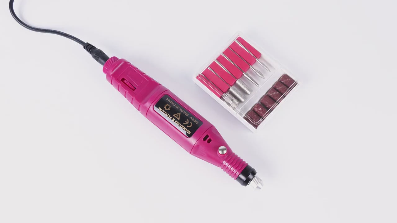 Pulidor De Uñas Pedicura 18 Piezas