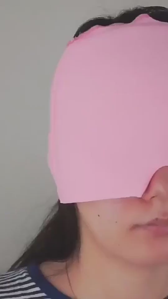 Máscara Facial Sombrero Alivio Migraña G