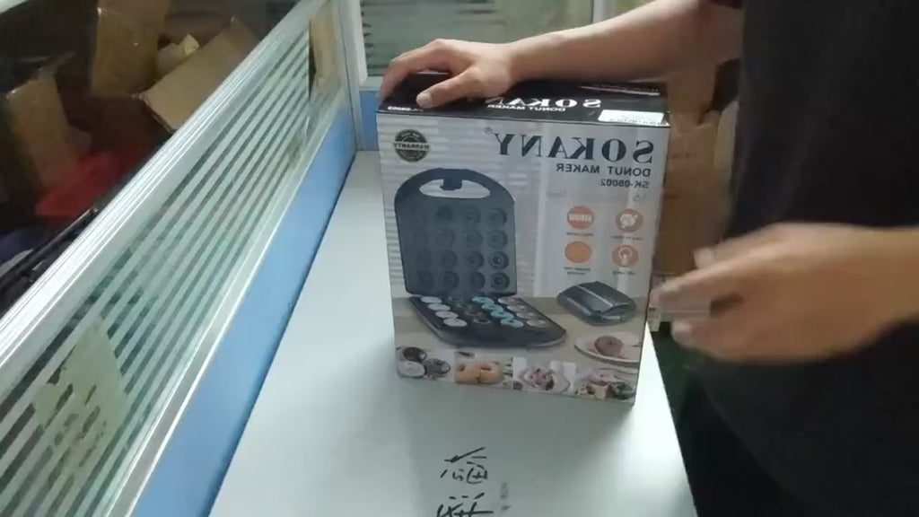 Máquina De Mini Donas X6 Antiadherente