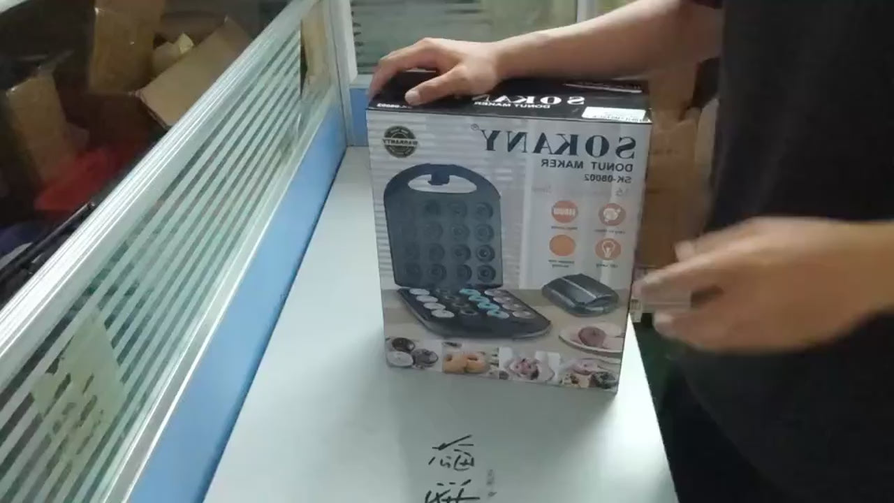 Máquina De Mini Donas X6 Antiadherente