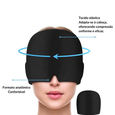 Máscara Facial Sombrero Alivio Migraña G